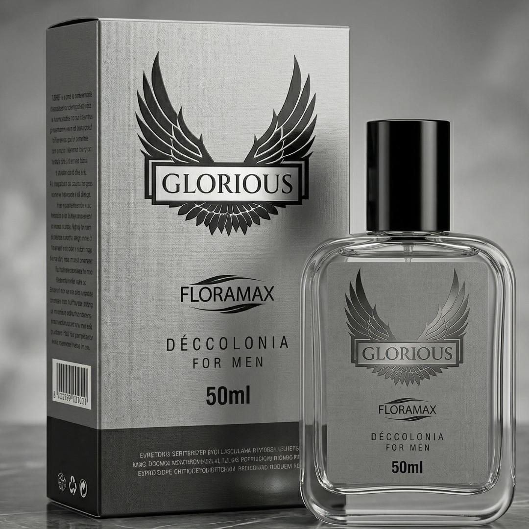 GLORIOUS - Deocolônia For Men 50ml | FLORAMAX