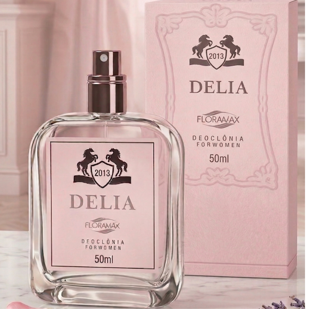 DELIA - Deo Colônia Feminina 50ml | FLORAMAX