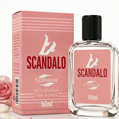 SCANDALO - Deo Colônia Feminina 50ml | FLORAMAX