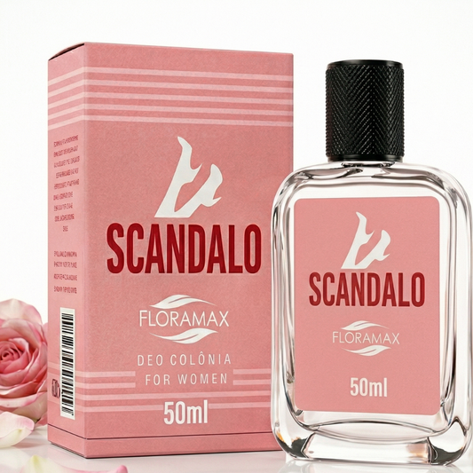 SCANDALO - Deo Colônia Feminina 50ml | FLORAMAX