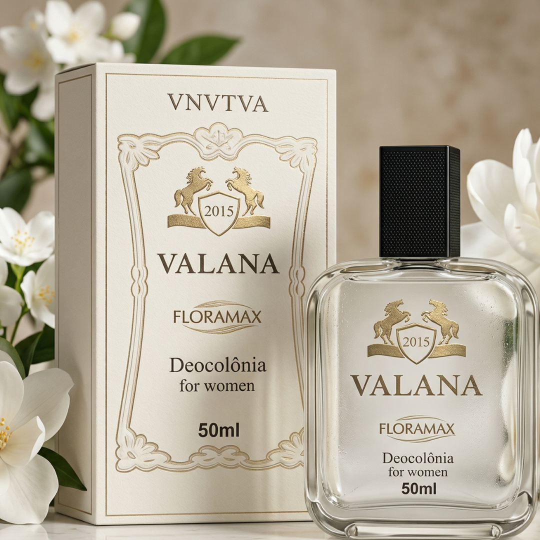 VALANA - Deocolônia Feminina 50ml | FLORAMAX