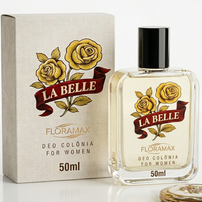 LA BELLE - Deo Colônia Feminina 50ml | FLORAMAX