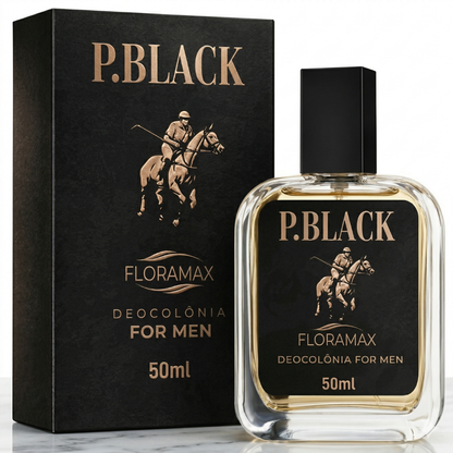 P.BLACK - Deocolônia For Men 50ml | FLORAMAX