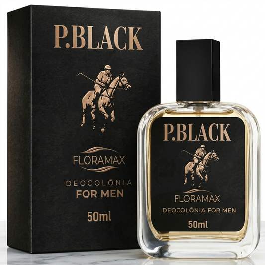 P.BLACK - Deocolônia For Men 50ml | FLORAMAX
