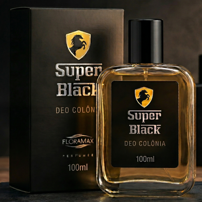 SUPER BLACK - Deo Colônia 100ml | FLORAMAX