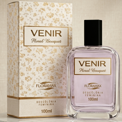 VENIR FLORAL BOUQUET - Deocolônia Feminina 100ml | FLORAMAX