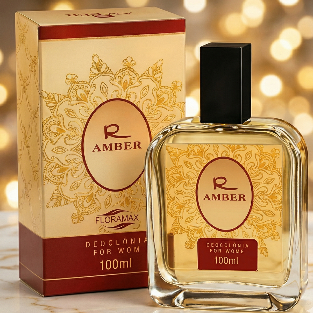 R AMBER - Deo Colônia Feminina 100ml | FLORAMAX