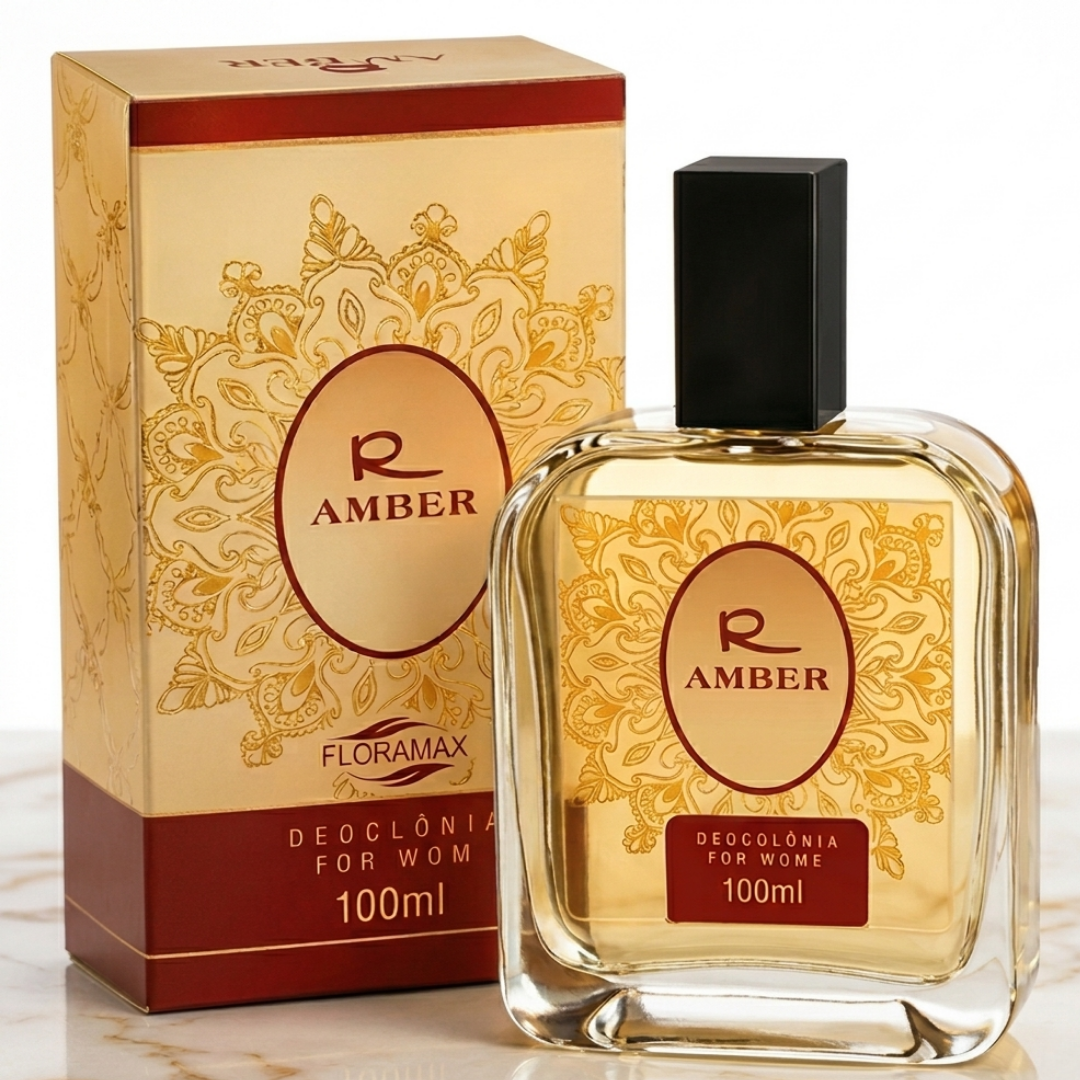 R AMBER - Deo Colônia Feminina 100ml | FLORAMAX