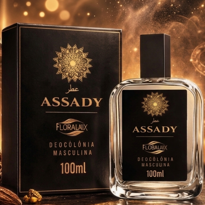 ASSADY - Deo Colônia Masculina 100ml | FLORAMAX