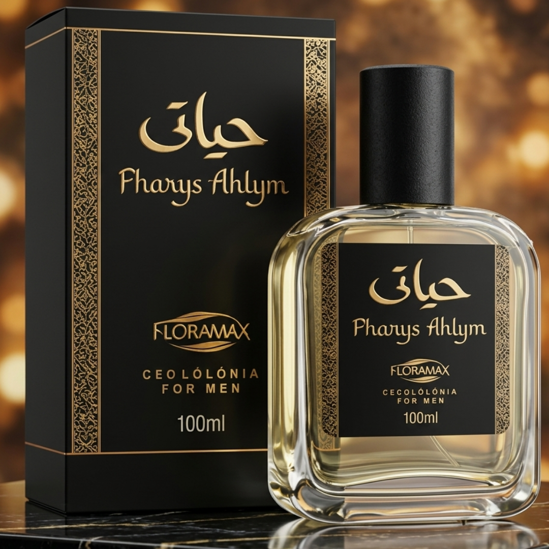 FHARYS AHLYM - Deo Colônia Masculina 100ml | FLORAMAX