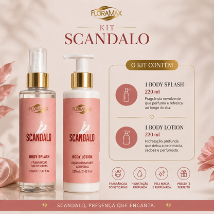 Kit Scandalo - Body Splash + Body Lotion