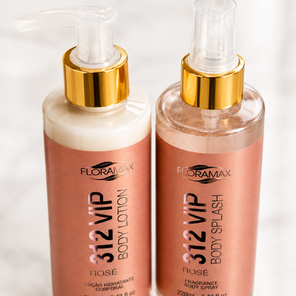 Kit 312 Vip Rosé - Body Splash + Body Lotion
