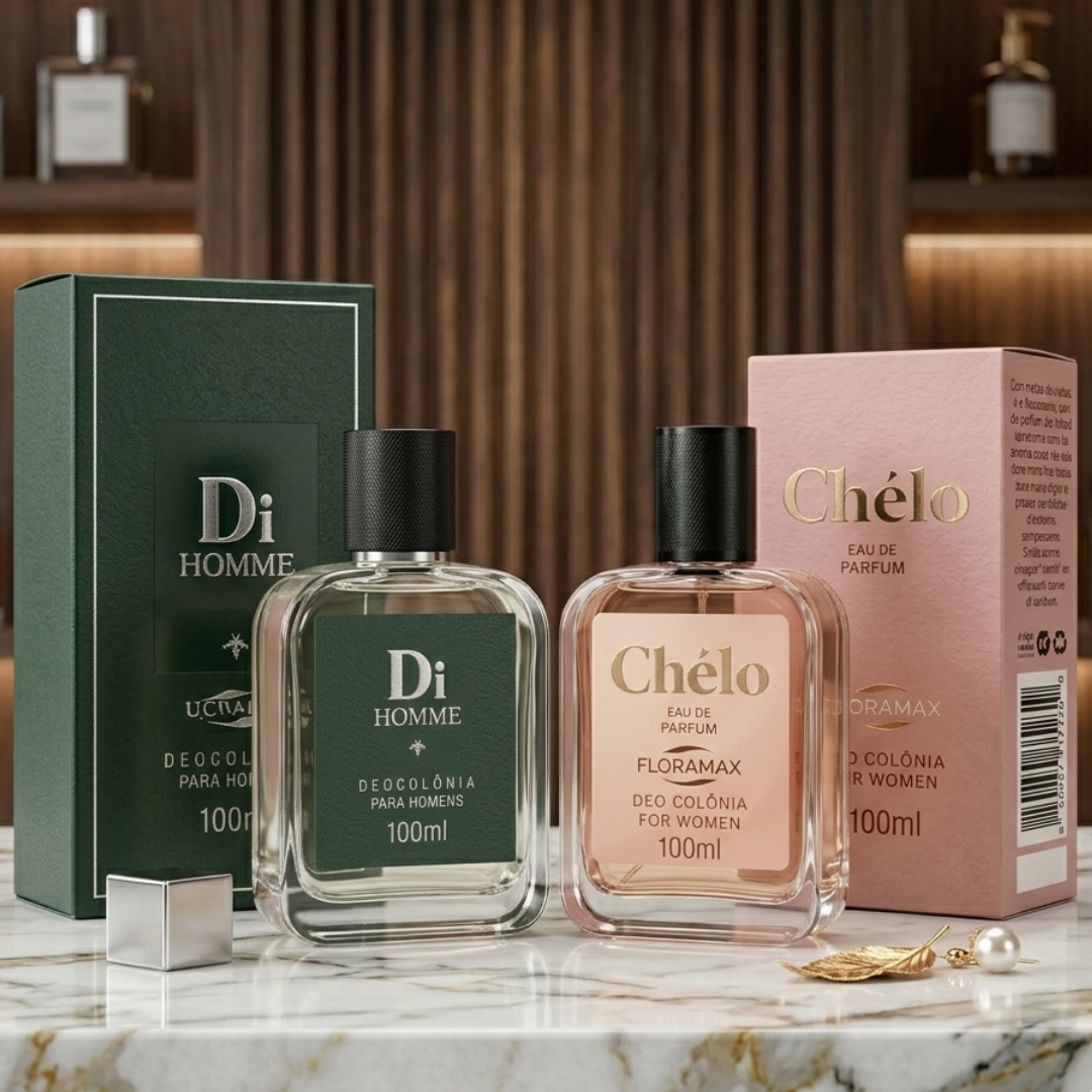 Kit Sintonia a Noite - Perfume Di Homme + Chélo - 100ML