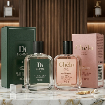 Kit Sintonia a Noite - Perfume Di Homme + Chélo - 100ML