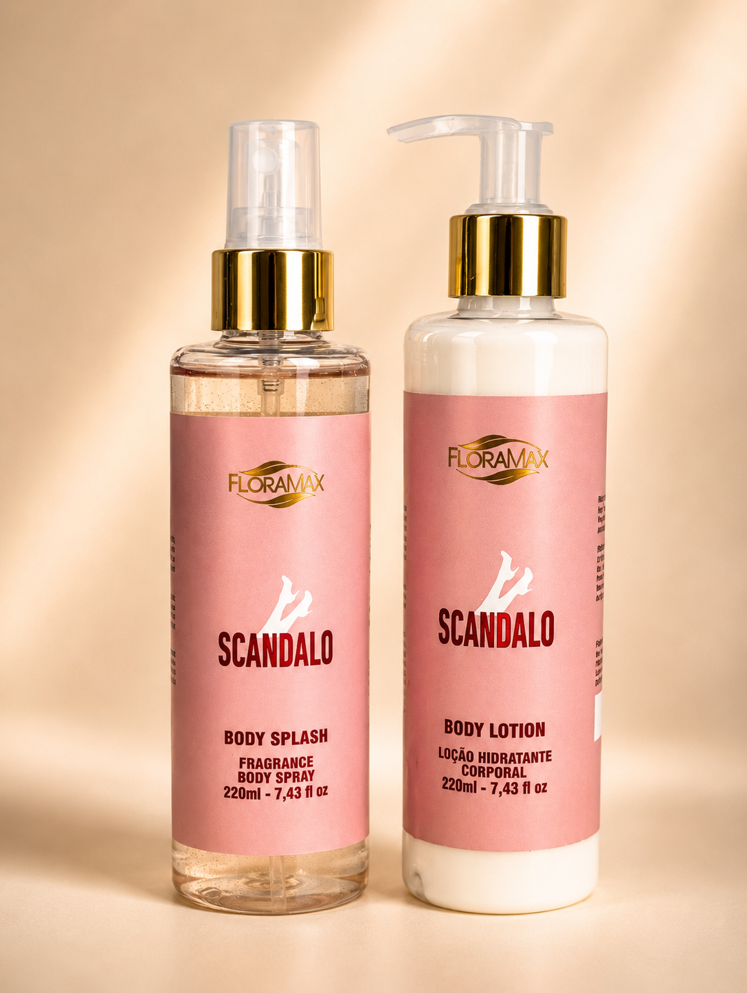 Kit Scandalo - Body Splash + Body Lotion