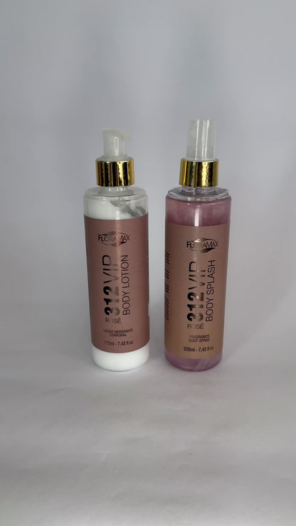 Kit 312 Vip Rosé - Body Splash + Body Lotion