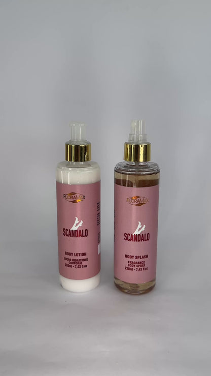 Kit Scandalo - Body Splash + Body Lotion